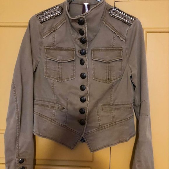 Free People Jackets & Blazers - Free People Military Jacket. Size XS
